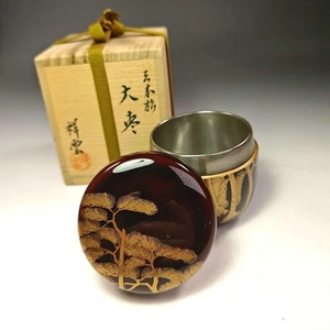 Yoshida Shoun Sanbonmatsu Makie Argento Grande Natsume F/S FEDEX - Foto 1 di 13