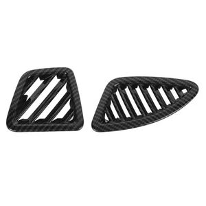 2 Pcs Side Air Conditioning Vent Trim Left Right Carbon Fiber Style For NQ5 2022 - Picture 1 of 22
