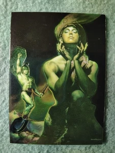 1994 Comic Images Best of Boris #25 Medusa II Chrome Art Card Boris Vallejo 1990 - Bild 1 von 3