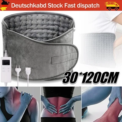 Heizgürtel Wärmegürtel elektrisch Heizkissen Wärmekissen Bauch Rückenwärmer - Bild 1 von 4