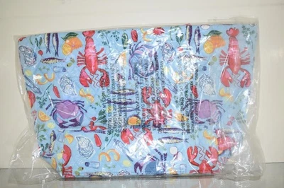 Bolso de Mano Vera Bradley Pequeño East West Seafood Boil 50715-21487 Nuevo con Etiquetas Foto 1 de 2
