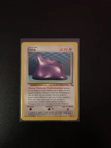 Pokemon Ditto 18/62 Fossil Rara ITA Carte Vintage - Foto 1 di 2