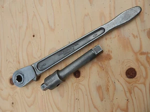 Vintage J. H. Williams 1'' NX-50 Pass Through Ratcheting Wrench 20  1/2 Inches - Picture 1 of 11