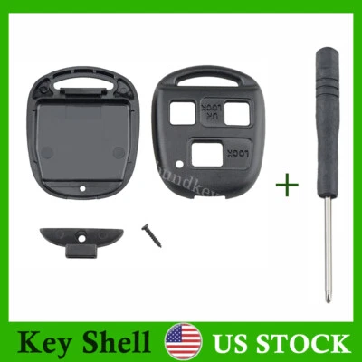 Keyless Remote Key Fob Case Cover For Lexus GX470 SC430 LS400 RX330 RX350 RX300 - Image 1 of 4