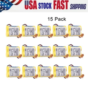 15* BR-AGCF2W / A98L-0031-0011 #1 6V 2200mAH Battery For FANUC with Plug - Picture 1 of 6