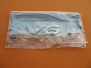 05 06 07 08 09 10 PONTIAC G6 V6 REAR LID GATE EMBLEM LOGO BADGE SIGN NEW A23889 - Bild 1 von 3