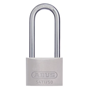 ABUS Titalium 50mm Padlock - Long 50mm Shackle 54TI/50 - Picture 1 of 3
