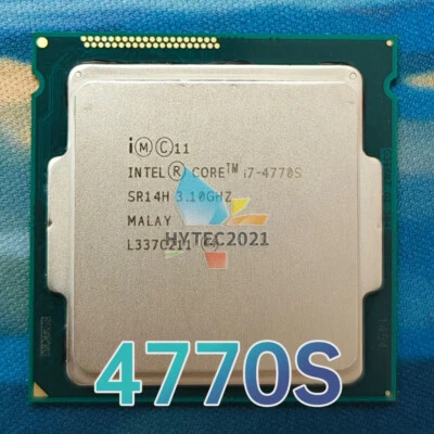 Intel Core i7-4770S SR14H 3.1GHz 4Cores 8MB 65W LGA1150 CPU Processor i7 4770S - Image 1 of 3