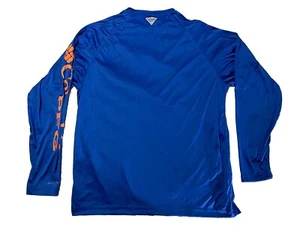 Camiseta de pesca Columbia PFG Performance azul gráfica XL para hombre - Imagen 1 de 5