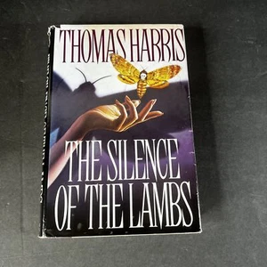 The Silence of the Lambs Thomas Harris HCDJ 1988 Gutter Code HB 6T - Foto 1 di 12