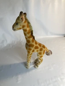 STEIFF STEHENDE GIRAFFE ~ 13 Zoll Vintage Stofftier Plüschtier - Bild 1 von 3