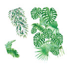  2 szt. PVC Zielona roślinność Naklejka ścienna Kwiaty-Dekoracja ścienna