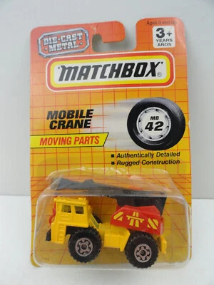 Matchbox #42 Mobile Crane (Yellow) - Image 1 of 4