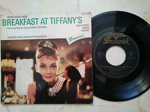 Breakfast at Tiffany's (Audrey Hepburn) *German 4track Brunswick EP 1962* - Picture 1 of 2
