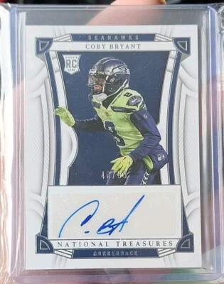 2022 Panini National Treasures - Rookie Signatures #140 Coby Bryant /49 (AU, RC) - Image 1 of 2