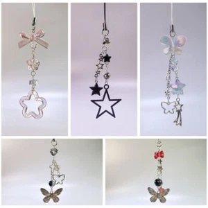 Y2K Phone Pendant Sweet Girl Phone Lanyard Trendy Phone Charms - Photo 1 sur 21