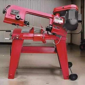 Metal Cutting Band Saw 3-Speed 1HP 4" x 6" Horizontal Vertical Power Bandsaw NEW - Picture 1 of 7