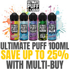 ULTIMATE PUFF E-LIQUID VAPING JUICE FULL RANGE OF FLAVOURS 0MG 70/30VG 100ML TPD