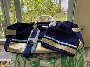 Lilly Pulitzer Gypsea Weekender bag and pouch - Picture 1 of 8