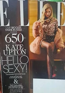 ELLE Fashion Magazine Sept 2013 Kate Upton riesige Ausgabe Proben über 650 Seiten - Bild 1 von 14
