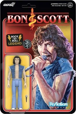 Super7 Bon Scott Reaction Figuren Wave 01 - Bon Scott Actionfigur