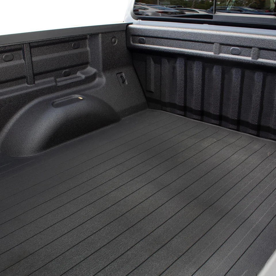 Alfombrilla de cama de goma negra desplegable para Chevrolet Colorado GMC Canyon 5 pies 61,7" Foto 1 de 4