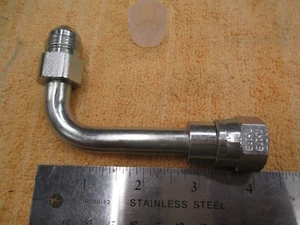 Eaton FF5164-0808S 1/2 In.JIC Long Elbow Coupling, Male / Female, Swivel Nut, F7 - Picture 1 of 6