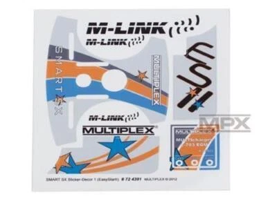 Multiplex / Hitec RC Dekorbogen Smart SX Dekor 1 / 724391 - Bild 1 von 2