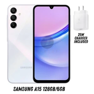 Samsung Galaxy A15 4G LTE 128GB/6GB RAM Dual SIM GSM Factory Unlocked (Open Box) - Picture 1 of 10
