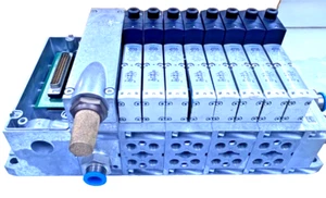 FESTO VSVA-B-M52-AZD-A2-1T1L 539184 Terminale Valvola Banco da 8 con Base Collettore - Foto 1 di 4
