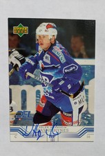 2001-02 Upper Deck German DEL #170 In Person Auto Wayne Hynes Adler Mannheim