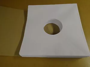 50 PAPER LP INNER SLEEVES FOR 12" RECORDS WITHOUT PLASTIC INSIDE - Foto 1 di 1