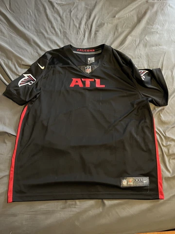 100% Authentic Blank Atlanta Falcons Nike Limited jersey XXL READ Ryan Cover