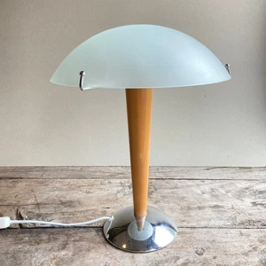Vintage Ikea Kvintol Bedside Table Lamp Desk Mushroom Light PAT Tested - Picture 1 of 11