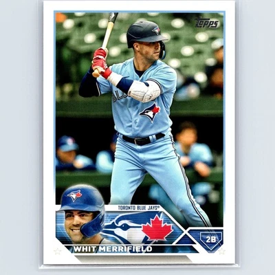 2023 Topps Whit Merrifield #381 Toronto Blue Jays - Image 1 of 2