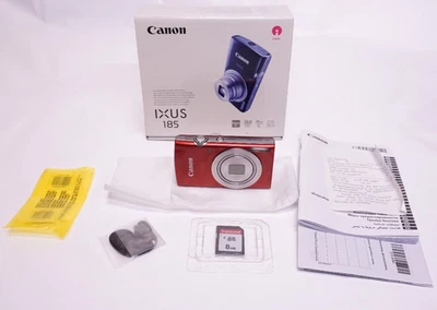 Canon IXUS 185 Rot - Kompakte Digitalkamera - 20 MP - Defekt - Bild 1 von 4