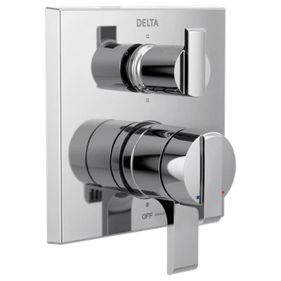 Delta Ara T27967 угловая отделка клапанов серии 17 с 6 настройками отводного устройства - незначительный износ - Изображение 1 из 4