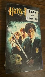 Harry Potter and the Chamber of Secrets (VHS, 2002) NEW SEALED Vintage Movie VHS - Picture 1 of 6