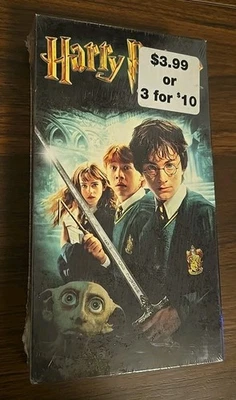 Harry Potter and the Chamber of Secrets (VHS, 2002) NEW SEALED Vintage Movie VHS - Image 1 of 4