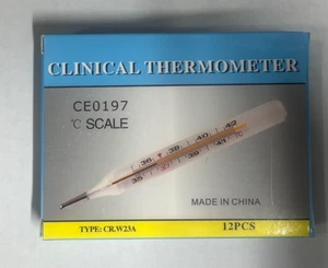 Klinikthermometer CR.W23A 12er Etui - Bild 1 von 1