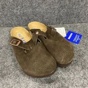 BIRKENSTOCK Boston BS Clog Slipper Unisex Size US W5/M3 Mocha - Picture 1 of 7