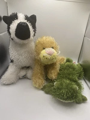 Lot Of Webkinz & Lil Kinz No Codes Gecko/ Boston Terrier/ Lioness - Image 1 of 4
