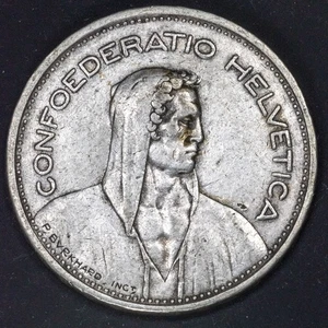 5 Francos 1932-B Suiza Edición Regular Excelente Estado - Imagen 1 de 2