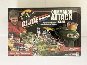2002 G.I. JOE COMMANDO ATTACK BOARD GAME BRAND NEW HASBRO MILTON BRADLEY Sealed! - Picture 1 of 5