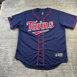 Camiseta de béisbol de los Mellizos de Minnesota grande azul majestuoso para hombre - Imagen 1 de 10