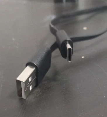 USB-A zu USB-c 50cm Kabel - Schwarz - Bild 1 von 3