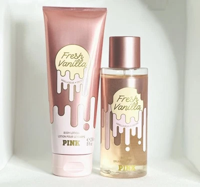 Victoria's Secret Fresh Vanilla Mist & Lotion Set - Brand New, Original! - Image 1 of 4