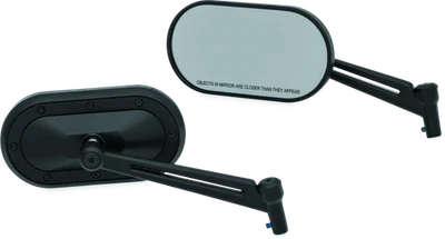 Kuryakyn Heavy Industry Mirrors Black - Image 1 of 4