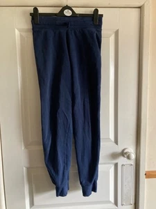 Girls Blue Jogging Bottoms - Age 13/14 - H&M - VGC - Picture 1 of 1