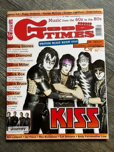 KISS Magazine Good Times Germany Aug Sept 2008 Vintage Kiss Vinyl 7" 45 Aucoin - Picture 1 of 3
